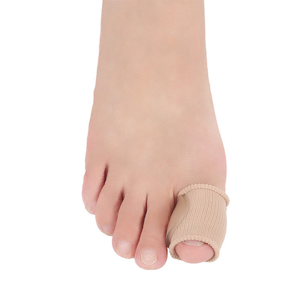 New Arrival Foot Care Fabric Toe Corrector Soft Silicone SEBS Gel Toe Separators ZG-423
