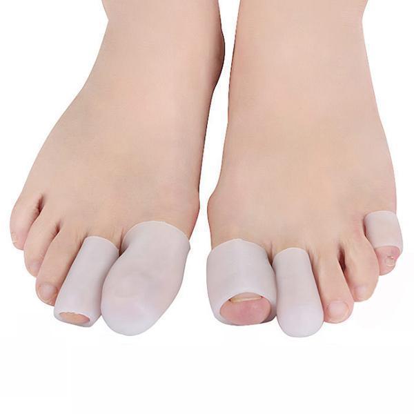 2018 Amazon Hot Selling Silicone Gel Foot Care Hallux Valgus Correction Toe Separator ZG-425