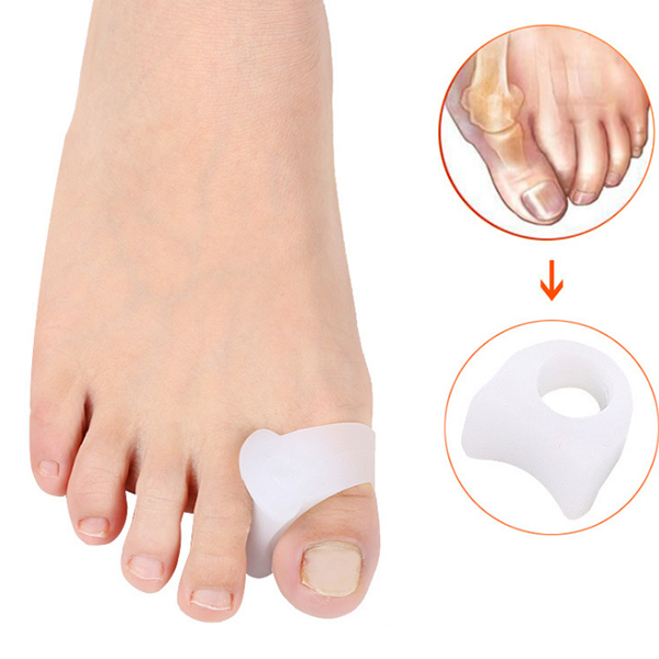 Amazon Hot Selling SEBS Gel Toe Pain Relief Protectors Silicone Toe Separator ZG-434
