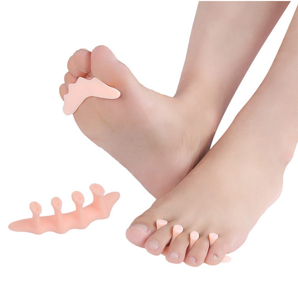 2018 Online Hot Selling Silicone Gel Correction Easy Wash Silicone Toe Separator ZG-435