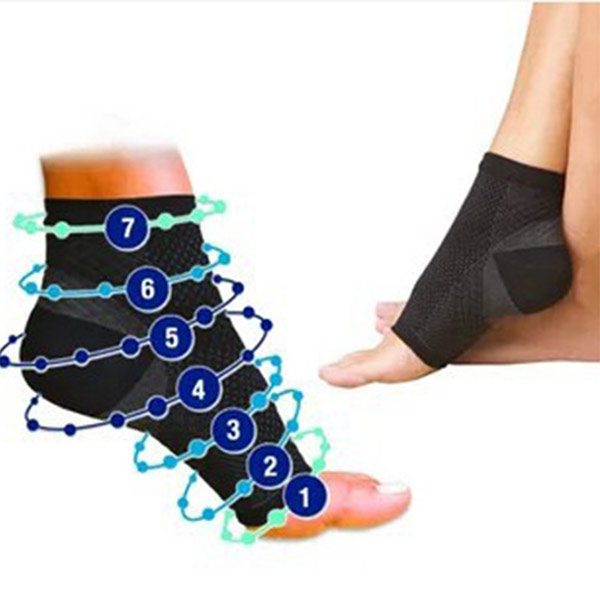 Medical Plantar Fasciitis Compression Heel Arch Support Ankle Socke ZG-S6