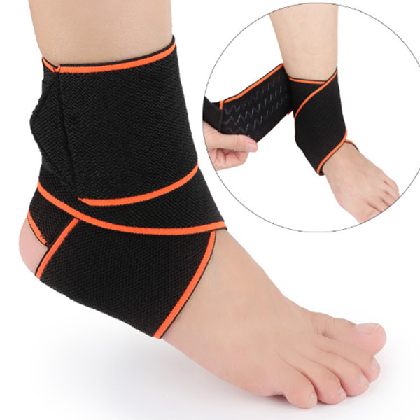 Breathable Adjustable Neoprene Ankle Brace for Running Basketball Ankle Sprain Support ZG-S9