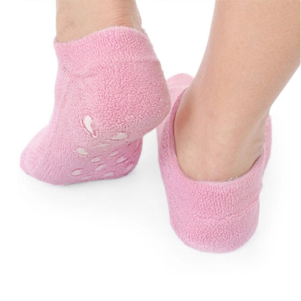 Repair dry and rough skin trade assurance 2018 new moisturizing gel heel sleeve socks ZG-S14